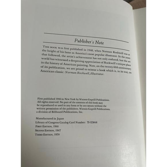 Norman Rockwell Illustrator Book | Vintage Art Coffee Table Classic - Picture 6 of 7